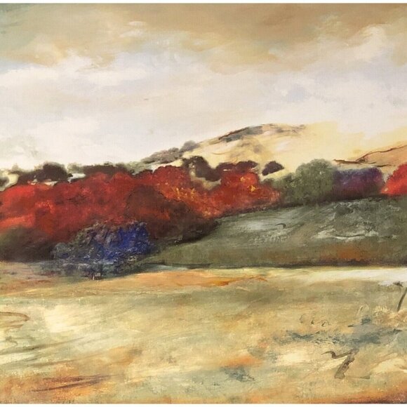 27.75"x27" SIGNED Variable Edition (E/V) Art Print HILLS II w/ Artist Details - Picture 2 of 5